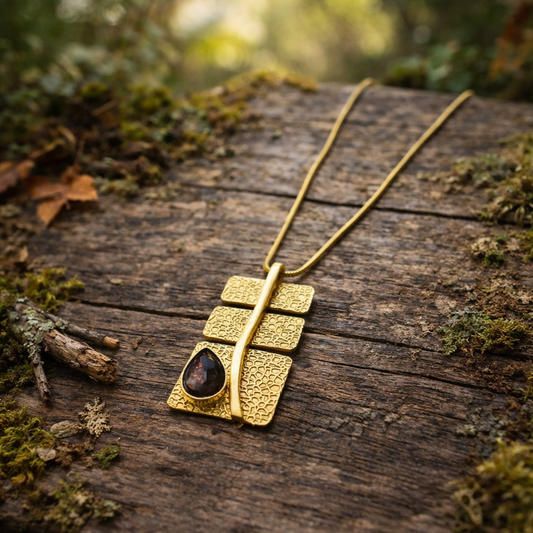 Azure Drop Pendant