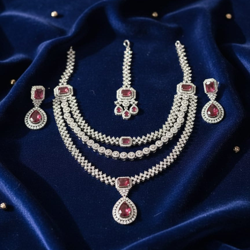 Evaara Ruby Royale Set
