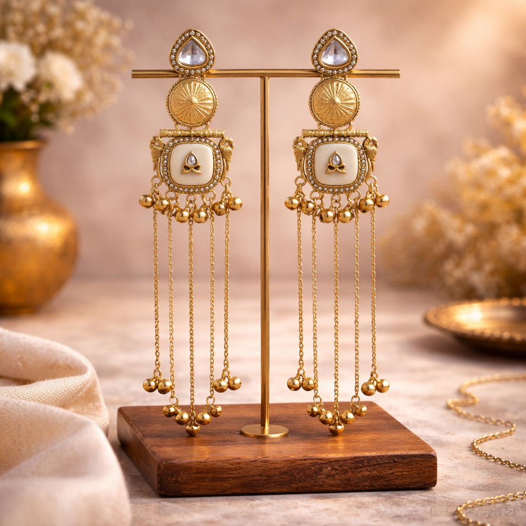 Ivory Heritage Kashmiri Drops