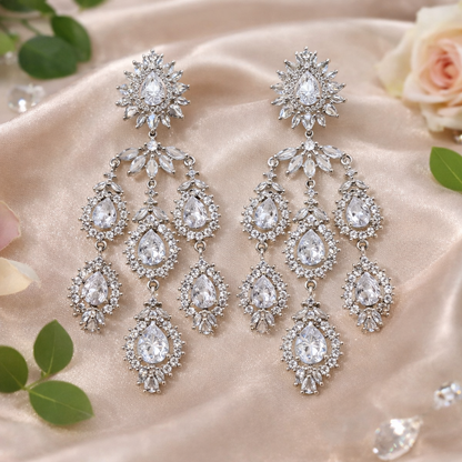 Royal Noor Chandelier Earrings