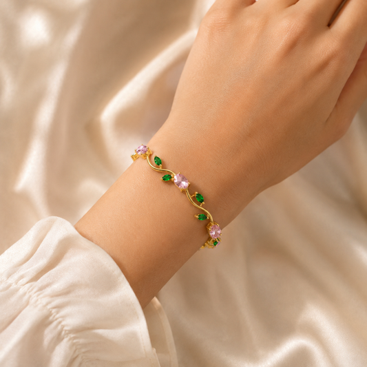 Blush Tulip Bracelet