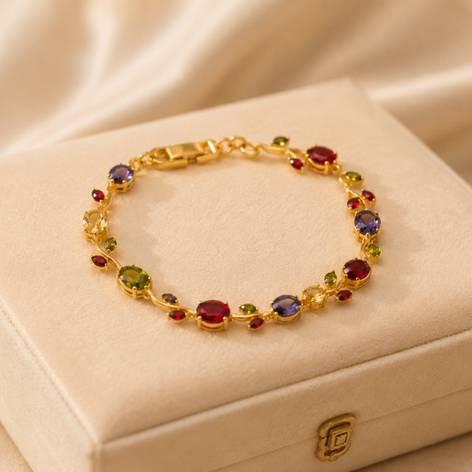 Multi-colour Tulip Bracelet