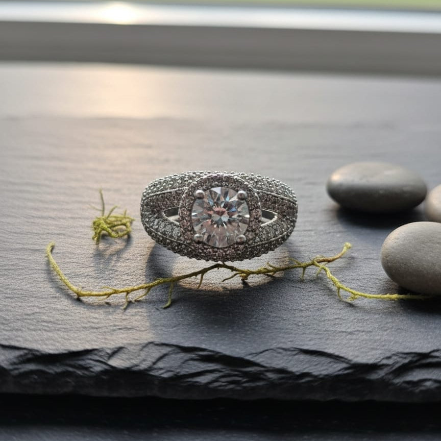 Celestial Halo Luxe Ring