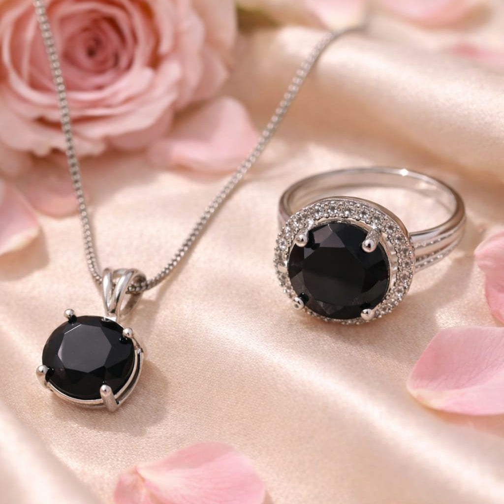 Midnight Halo Crystal Set