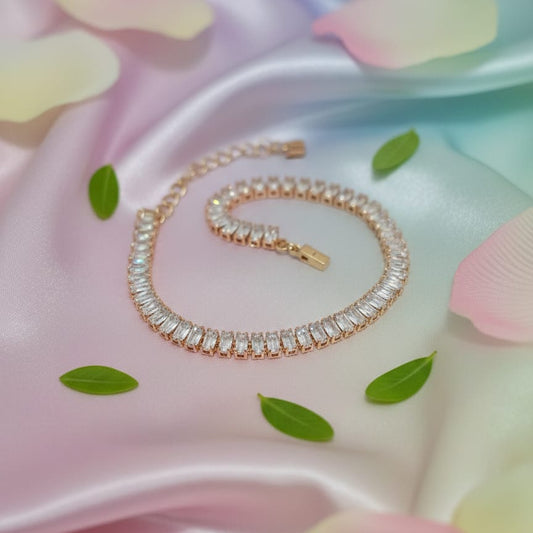 Classic Gold Tennis Bracelet