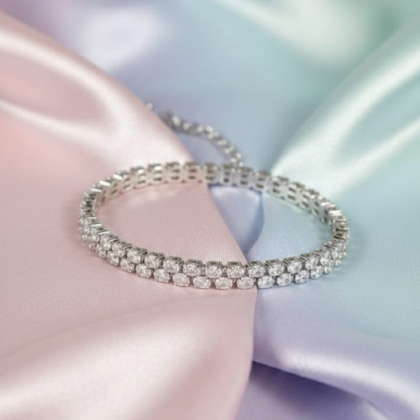 Crystal Royale Silver Bracelet