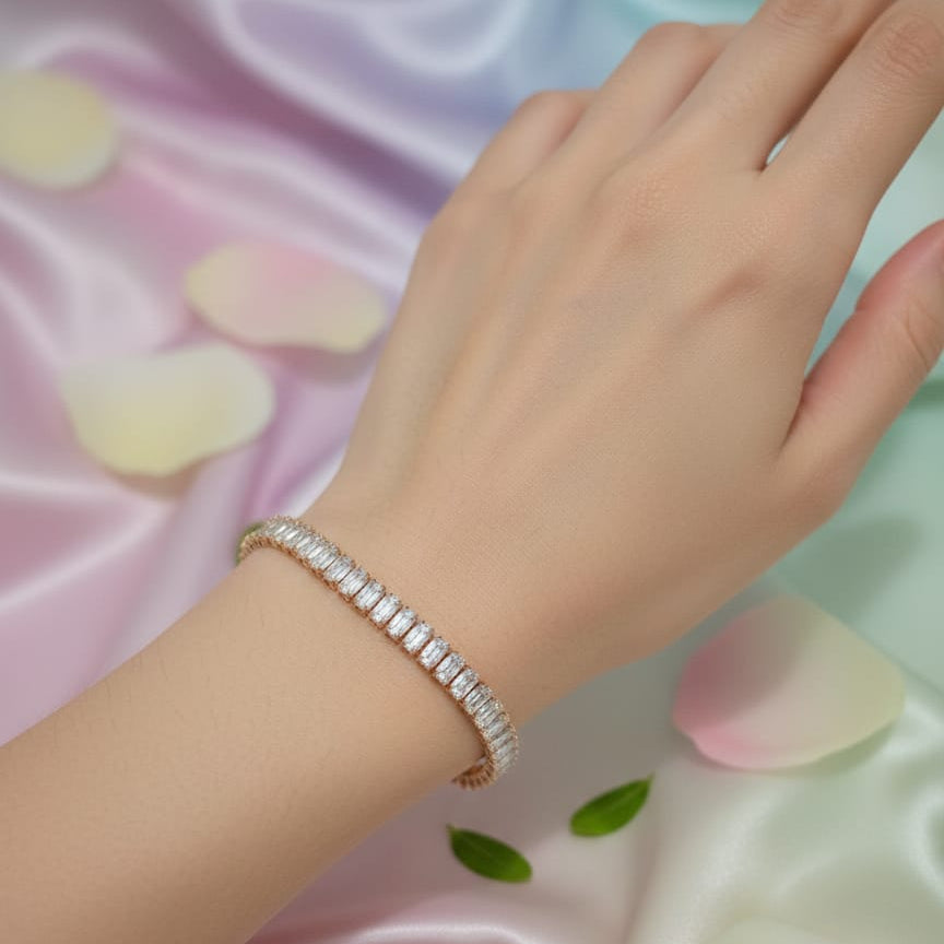 Classic Gold Tennis Bracelet